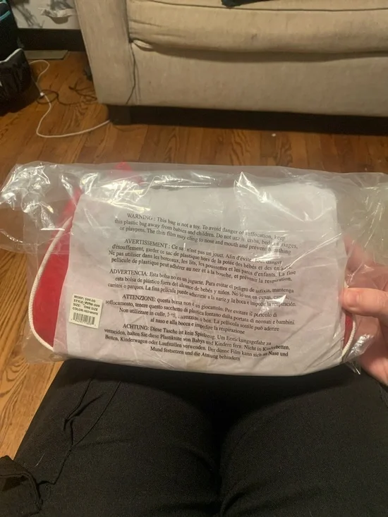 Von Dutch velvet Red rhinestones Shoulder Bag - Picture 2 of 5